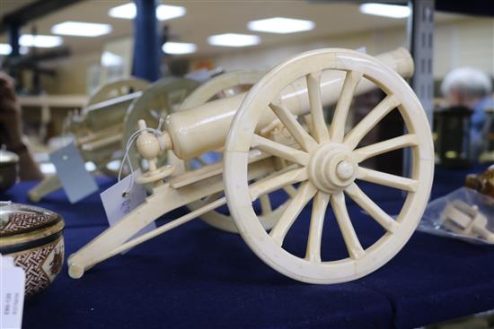 A marine ivory cannon